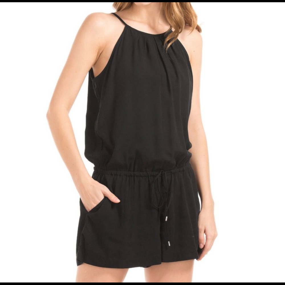Woman’s New with Tags GAP Black Romper Size Large
